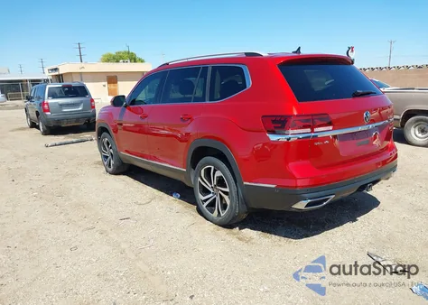 2021 Volkswagen Atlas Sel Premium from USA, damaged, VIN 1V2TR2CA5MC549666